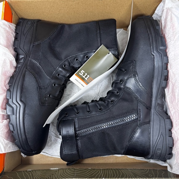 5.11 Tactical Men Military Combat Moisture Wicking Speed 3.0 Black Size 14 Boots
